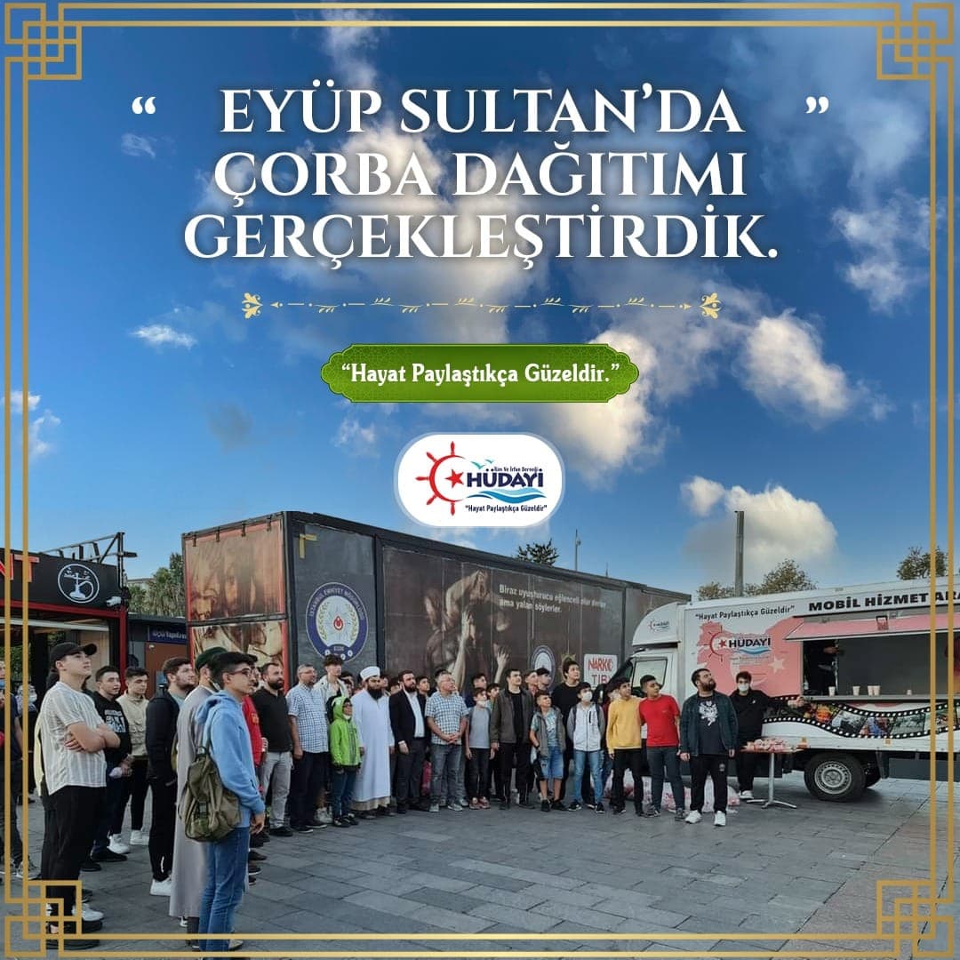 Eyüp Sultan'da Çorba Dağıtımı